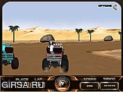 Флеш игра онлайн Monster Race 3D