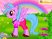 Флеш игра онлайн New Little Pony Dress Up 