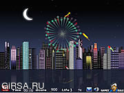 Флеш игра онлайн New Year Fireworks