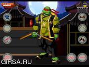 Флеш игра онлайн Ninja Turtles