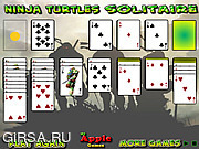 Флеш игра онлайн Ninja Turtles Solitaire