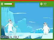 Флеш игра онлайн Ninja Ice Chop