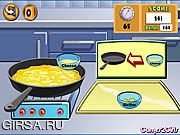 Флеш игра онлайн Cooking Show: Cheese Omelette