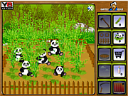 Флеш игра онлайн Panda Wild Farm 