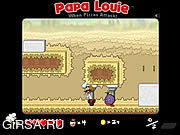 Флеш игра онлайн Papa Louie: When Pizzas Attack