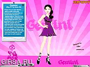 Флеш игра онлайн Peppy Gemini Girl