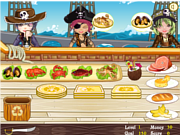 Флеш игра онлайн Pirate Seafood Restaurant