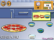 Флеш игра онлайн Cooking Show - Pizza