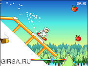 Флеш игра онлайн Polar Bear Snowboard
