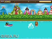 Флеш игра онлайн Rainbow Monkey Rundown