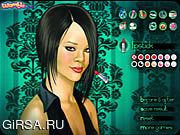Флеш игра онлайн Rihanna Makeup
