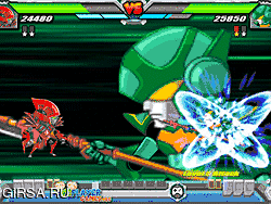 Флеш игра онлайн Robo Duel Fight 2 Ninja