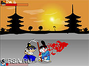 Флеш игра онлайн Samurai Asshole