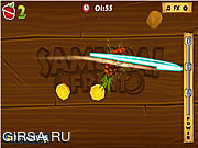 Флеш игра онлайн Samurai Fruits