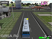 Флеш игра онлайн School Bus Parking 3D