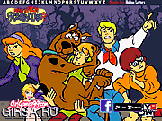 Флеш игра онлайн Scooby Doo Hidden Letters 