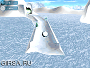 Флеш игра онлайн Snowball Adventure