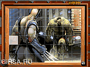 Флеш игра онлайн Sort My Tiles Wolverine Vs Hulk