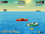 Флеш игра онлайн Speedboat Racing