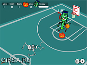 Флеш игра онлайн Spooky Hoops