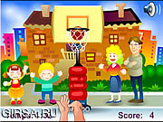 Флеш игра онлайн Street Basket