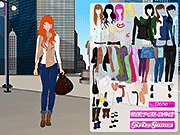 Флеш игра онлайн Streetwise Fashion Dressup