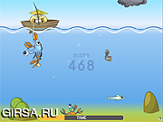 Флеш игра онлайн Super Fishing