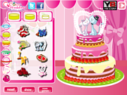 Флеш игра онлайн Sweet Wedding Cake 2 