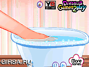 Флеш игра онлайн Teen Girl Spa Manicure
