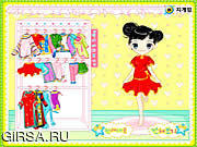 Флеш игра онлайн Cute Little Dresses