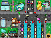 Флеш игра онлайн Traffic Trouble