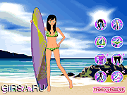 Флеш игра онлайн Trendy Surfer