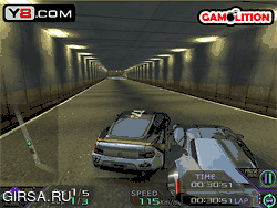 Флеш игра онлайн Turbo Cars 3D Racing
