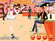 Флеш игра онлайн Waitress Dress Up