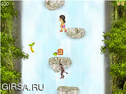 Флеш игра онлайн Jess's Waterfall Jumps
