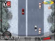 Флеш игра онлайн Winter Death Race Game 