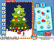 Флеш игра онлайн Making Christmas Tree