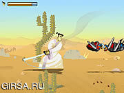 Флеш игра онлайн Samurai Jack: Desert Quest