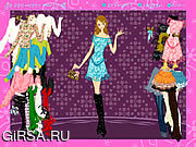 Флеш игра онлайн Flower Clothing DressUp