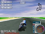 Флеш игра онлайн Motorcycle Racer