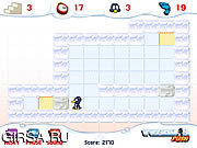 Флеш игра онлайн Penguin Push
