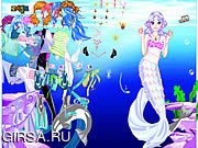 Флеш игра онлайн Sea Girl Dressup