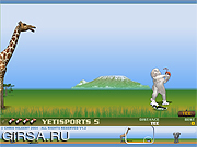Флеш игра онлайн Yeti Sports