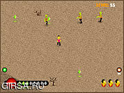 Флеш игра онлайн Zombie Run