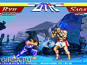 Флеш игра онлайн Street Fighter 2