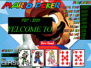 Флеш игра онлайн Mario Poker
