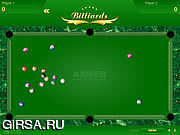 Флеш игра онлайн Бильярд / Billiards