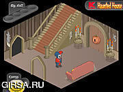 Флеш игра онлайн Haunted House