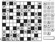 Флеш игра онлайн Кроссворд / Crossword