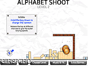 Флеш игра онлайн Alphabet Shoot